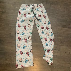 ☃️Christmas Penguin Pajama Pants Size M☃️